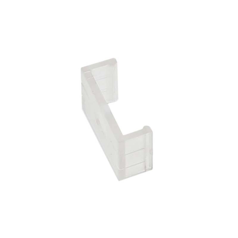 Clip montaje tira led para sujetar los perfiles STUV/ALKAL a cualquier superficie.