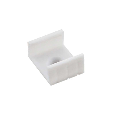 Clip montaje tira led para sujetar los perfiles con led SENSA TOUCH a cualquier superficie de PVC
