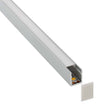 Kit que incluye perfil de aluminio, cubierta opal, clips de sujección y tapas laterales. Para proteger y ocultar las tiras led, lo que permite realizar instalaciones profesionales, limpias y con estilo.