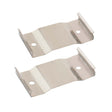 Clip montaje tira led para sujetar los perfiles led a cualquier superficie. 1 unidad