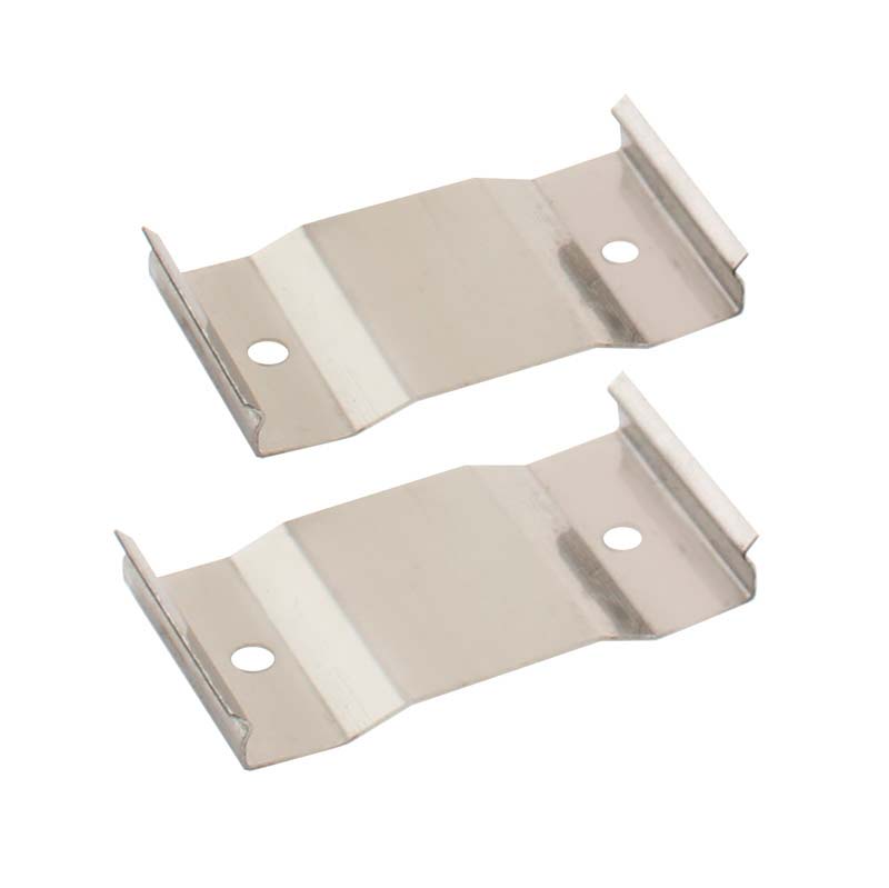 Clip montaje tira led para sujetar los perfiles led a cualquier superficie. 1 unidad