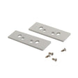 Tapas (x2) para perfil de aluminio WALL HOS.