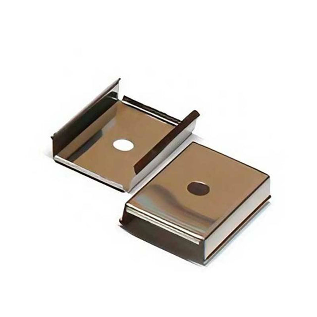 Clip montaje tira led para sujetar los perfiles led a cualquier superficie.