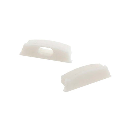 Kit que incluye las tapas de cierre derecha e izquierda del perfil led FLEX.