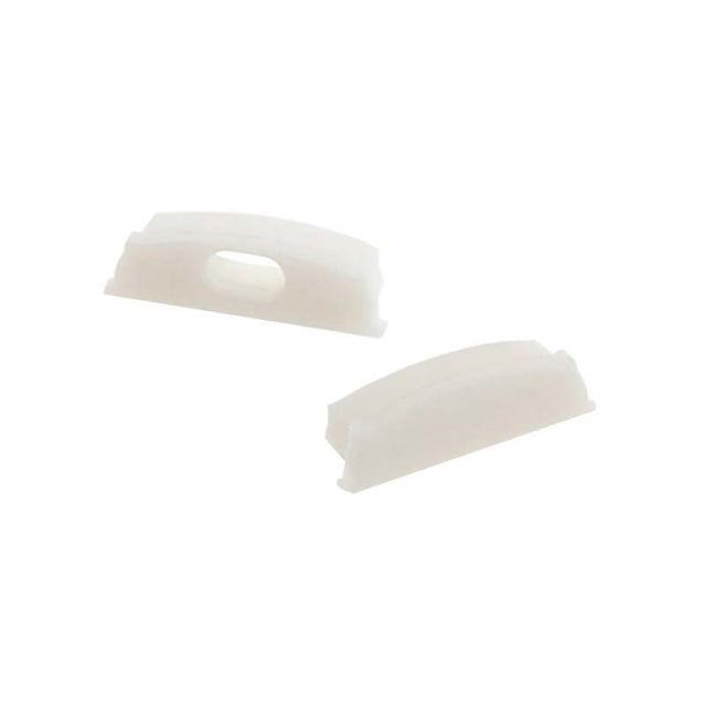 Kit que incluye las tapas de cierre derecha e izquierda del perfil led FLEX.