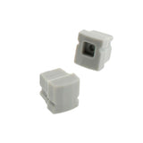 Kit que incluye las tapas de cierre derecha e izquierda del perfil led CUB IP68.