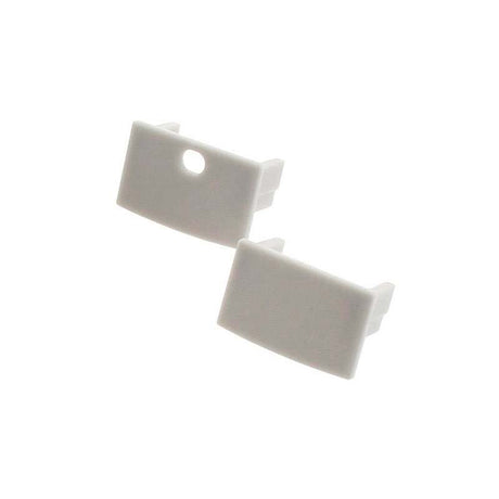 Kit que incluye las tapas de cierre derecha e izquierda del perfil led BILD.
