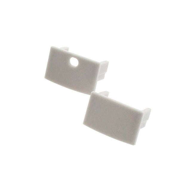 Kit que incluye las tapas de cierre derecha e izquierda del perfil led BILD.