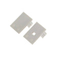 Kit que incluye las tapas de cierre derecha e izquierda del perfil led GURKEN.