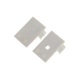 Kit que incluye las tapas de cierre derecha e izquierda del perfil led GURKEN.