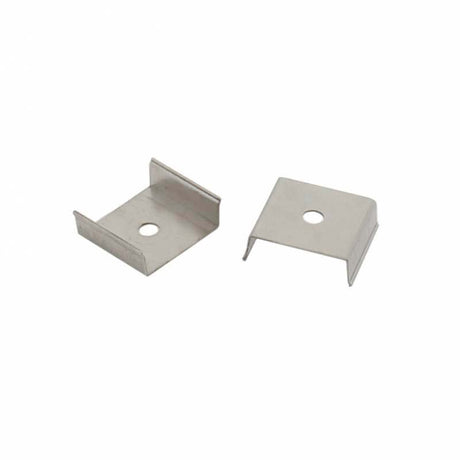 Clip montaje tira led para sujetar los perfiles GURKEN a cualquier superficie.