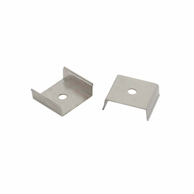 Clip montaje tira led para sujetar los perfiles GURKEN a cualquier superficie.