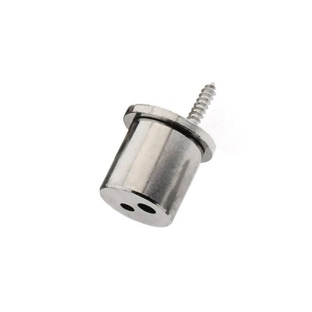 Conector para atornillar al techo y pasar el cable electrificado de forma sencilla sin necesidad de caja de conexiones.