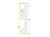 Moldura fabricada en poliestireno extruido diseñada para instalación de iluminación lineal led. La combinación entre los perfiles de aluminio, molduras de poliestireno y tiras led, ofrecen un acabado distinguido a tus proyectos más exigentes.