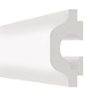 Moldura fabricada en poliestireno extruido diseñada para instalación de iluminación lineal led. La combinación entre los perfiles de aluminio, molduras de poliestireno y tiras led, ofrecen un acabado distinguido a tus proyectos más exigentes.