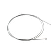 Cable suspensión de acero inoxidable de Ø1,5mm con revestimiento de naylon. Ideal para descolgar luminarias a la altura deseada, con retenedor en un extremo.
