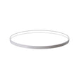 Kit que incluye perfil circular de aluminio y cubierta de silicona opal. Para fabricar espectaculares luminarias LED con múltiples opciones de instalación. Lacado en color blanco mate.