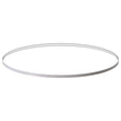 Kit que incluye perfil circular de aluminio y cubierta de silicona opal. Para fabricar espectaculares luminarias LED con múltiples opciones de instalación. Lacado en color blanco mate.