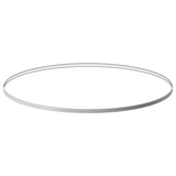 Kit que incluye perfil circular de aluminio y cubierta de silicona opal. Para fabricar espectaculares luminarias LED con múltiples opciones de instalación. Lacado en color blanco mate.