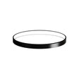 Kit que incluye perfil circular de aluminio y cubierta de silicona opal. Para fabricar espectaculares luminarias LED con múltiples opciones de instalación. Lacado en color negro mate.