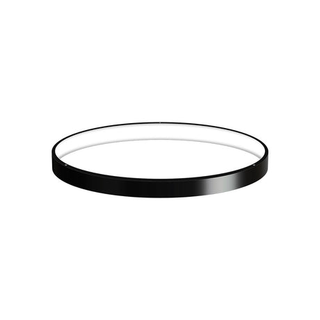 Kit que incluye perfil circular de aluminio y cubierta de silicona opal. Para fabricar espectaculares luminarias LED con múltiples opciones de instalación. Lacado en color negro mate.