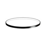 Kit que incluye perfil circular de aluminio y cubierta de silicona opal. Para fabricar espectaculares luminarias LED con múltiples opciones de instalación. Lacado en color negro mate.