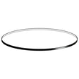 Kit que incluye perfil circular de aluminio y cubierta de silicona opal. Para fabricar espectaculares luminarias LED con múltiples opciones de instalación. Lacado en color negro mate.