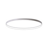 Kit que incluye perfil circular de aluminio y cubierta de silicona opal. Para fabricar espectaculares luminarias LED con múltiples opciones de instalación. Lacado en color blanco mate.