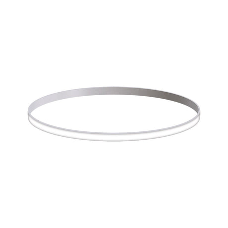 Kit que incluye perfil circular de aluminio y cubierta de silicona opal. Para fabricar espectaculares luminarias LED con múltiples opciones de instalación. Lacado en color blanco mate.