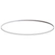 Kit que incluye perfil circular de aluminio y cubierta de silicona opal. Para fabricar espectaculares luminarias LED con múltiples opciones de instalación. Lacado en color blanco mate.