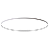 Kit que incluye perfil circular de aluminio y cubierta de silicona opal. Para fabricar espectaculares luminarias LED con múltiples opciones de instalación. Lacado en color blanco mate.