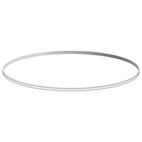 Kit que incluye perfil circular de aluminio y cubierta de silicona opal. Para fabricar espectaculares luminarias LED con múltiples opciones de instalación. Lacado en color blanco mate.
