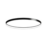Kit que incluye perfil circular de aluminio y cubierta de silicona opal. Para fabricar espectaculares luminarias LED con múltiples opciones de instalación. Lacado en color negro mate.