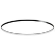 Kit que incluye perfil circular de aluminio y cubierta de silicona opal. Para fabricar espectaculares luminarias LED con múltiples opciones de instalación. Lacado en color negro mate.