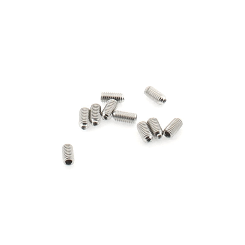10 unidades de Mini tornillo allen sin cabeza para el sujetar el difusor al perfil de las lámparas redondas RING
