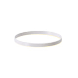 Kit que incluye perfil circular de aluminio y cubierta de metacrilato frost. Para fabricar espectaculares luminarias LED con múltiples opciones de instalación. Lacado en color blanco mate.