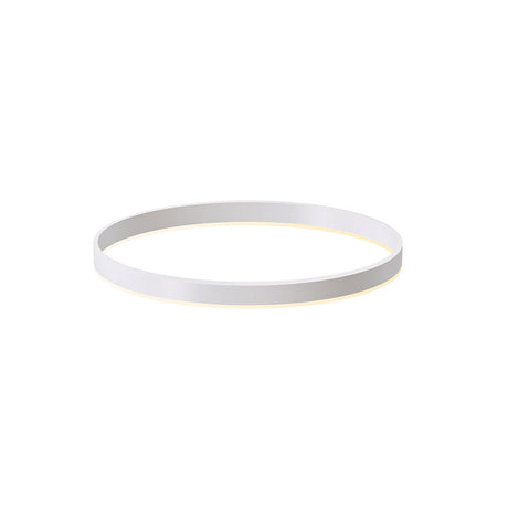 Kit que incluye perfil circular de aluminio y cubierta de metacrilato frost. Para fabricar espectaculares luminarias LED con múltiples opciones de instalación. Lacado en color blanco mate.