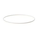 Kit que incluye perfil circular de aluminio y cubierta de metacrilato frost. Para fabricar espectaculares luminarias LED con múltiples opciones de instalación. Lacado en color blanco mate.