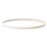 Kit que incluye perfil circular de aluminio y cubierta de metacrilato frost. Para fabricar espectaculares luminarias LED con múltiples opciones de instalación. Lacado en color blanco mate.