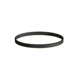 Kit que incluye perfil circular de aluminio y cubierta de metacrilato frost. Para fabricar espectaculares luminarias LED con múltiples opciones de instalación. Lacado en color negro mate.