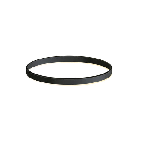 Kit que incluye perfil circular de aluminio y cubierta de metacrilato frost. Para fabricar espectaculares luminarias LED con múltiples opciones de instalación. Lacado en color negro mate.