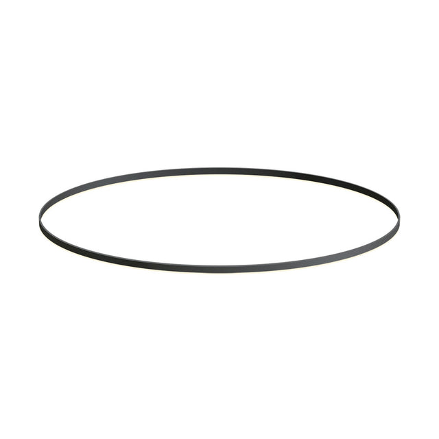 Kit que incluye perfil circular de aluminio y cubierta de metacrilato frost. Para fabricar espectaculares luminarias LED con múltiples opciones de instalación. Lacado en color negro mate.