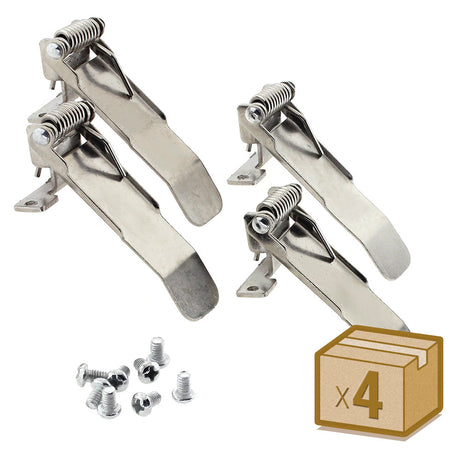 Set de 4 CLIPs para la instalación del perfil de aluminio OSIC o TEITO en falsos techos.