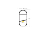 Kit que incluye perfil de aluminio HOME, cubierta opal y tapas laterales. Para proteger y ocultar las tiras led, lo que permite realizar instalaciones profesionales, limpias y con estilo.