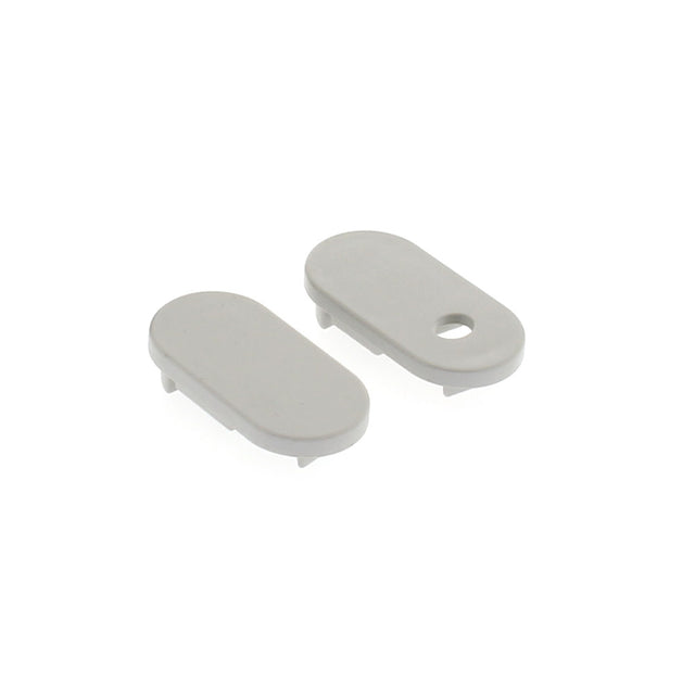 Kit que incluye las tapas de cierre derecha e izquierda del perfil led HOME.