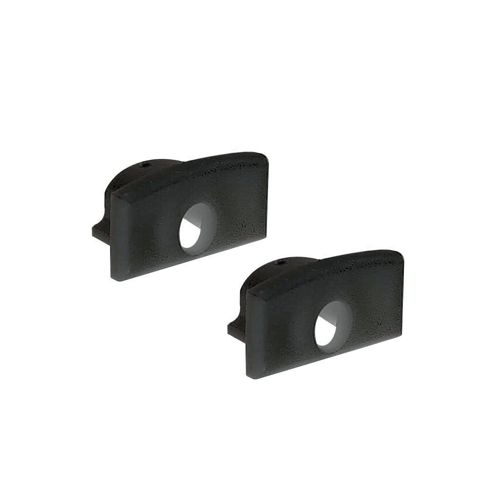 Kit que incluye las tapas de cierre derecha e izquierda del perfil led LOX.