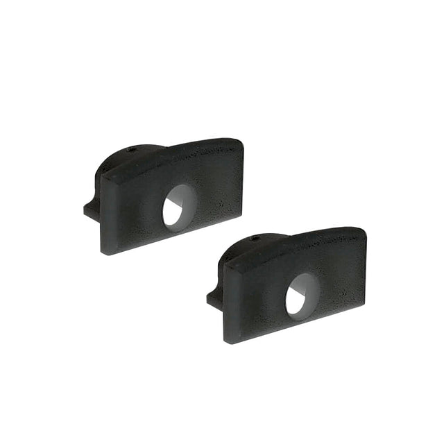 Kit que incluye las tapas de cierre derecha e izquierda del perfil led LOX.