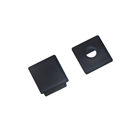Kit que incluye las tapas de cierre derecha e izquierda del perfil led CUB.