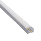 Perfil de aluminio para proteger las tiras led, lo que permite realizar instalaciones profesionales, limpias y con estilo.