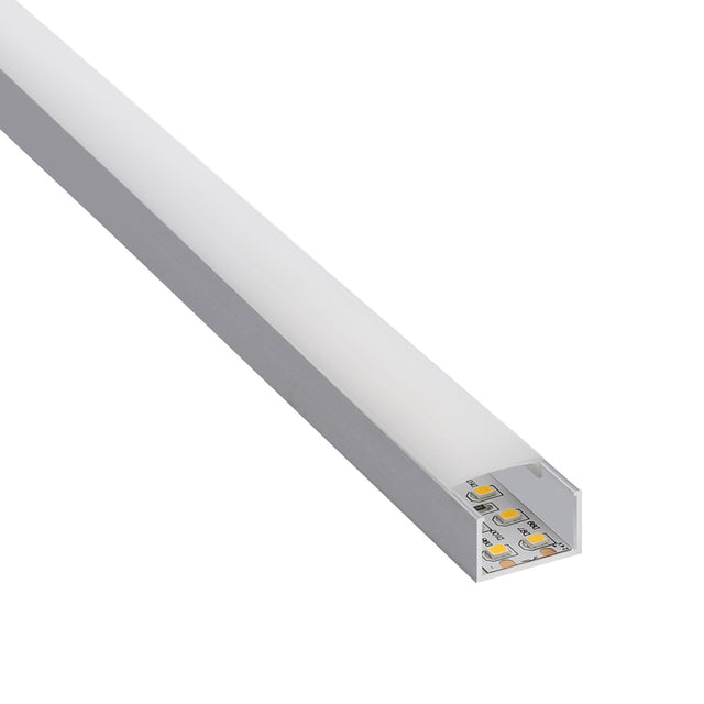 Perfil de aluminio para proteger las tiras led, lo que permite realizar instalaciones profesionales, limpias y con estilo.